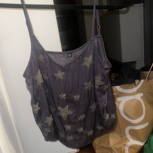 Star Sequin Tank Top